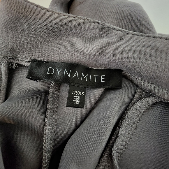 DYNAMITE- Shoulder Cut Out Mini Dress (XS) - Picture 4 of 5